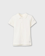 Polo Algodon Blanco Zippy