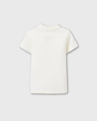 Polo Algodon Blanco Zippy Niños