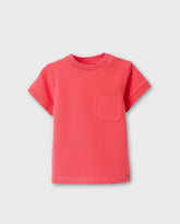 Camiseta Bolsillo Rojo Zippy