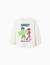 Camiseta Estampado Spider-Man Amazing Zippy