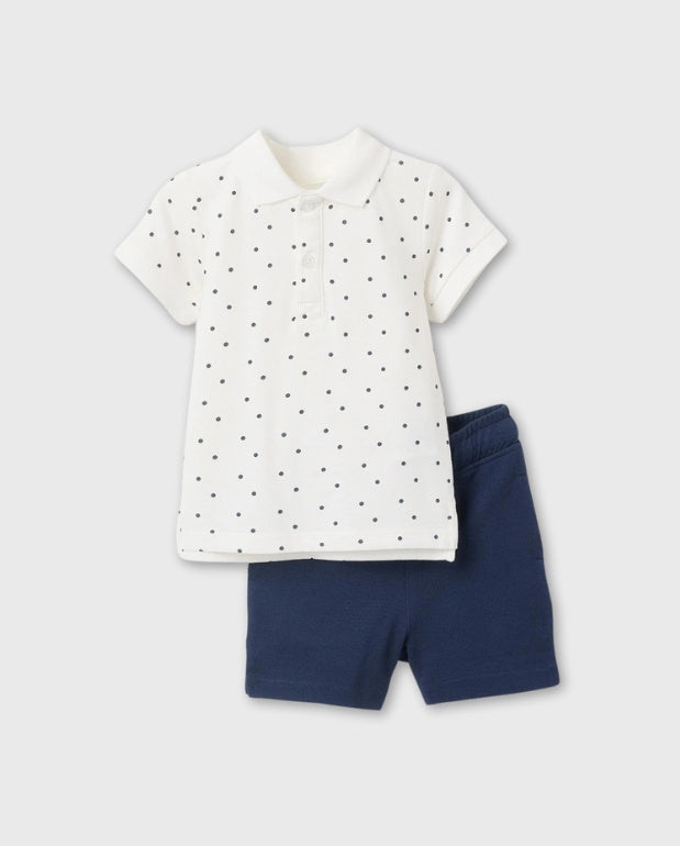 Conjunto Bermuda Puntos Zippy