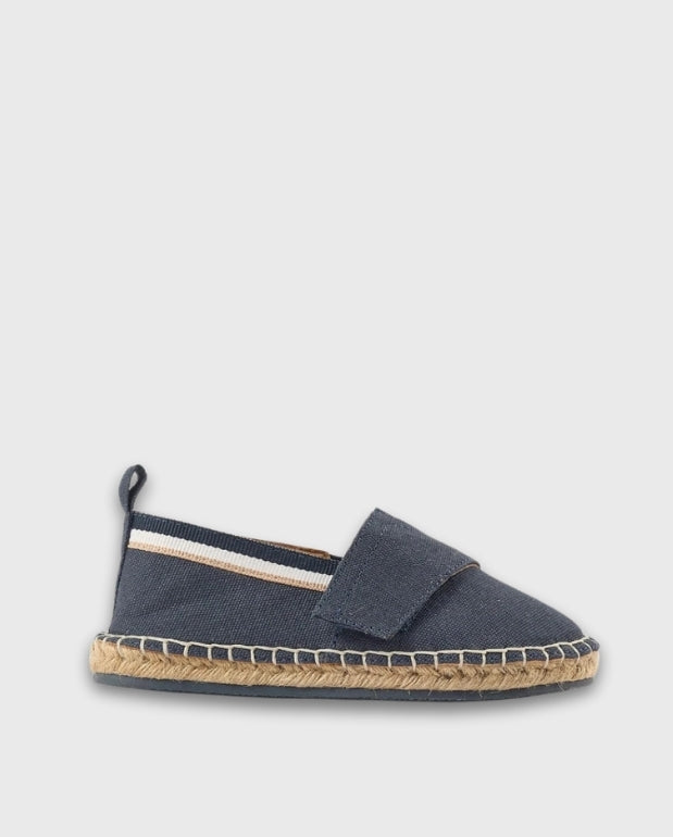 Tenis Velcro Yute Azul Zippy
