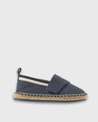 Tenis Velcro Yute Azul Zippy