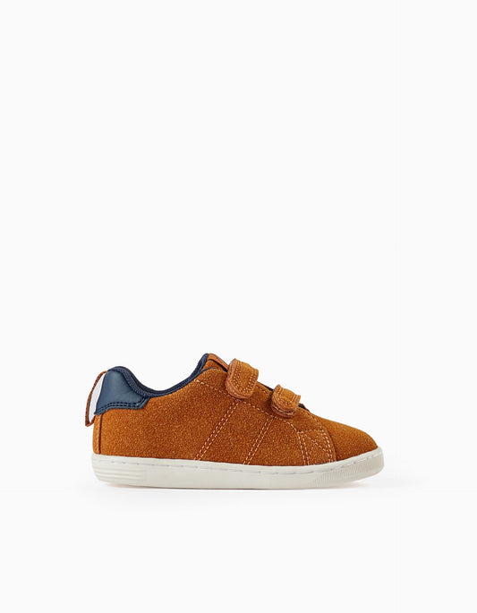 Tenis Velcro Mostaza Zippy