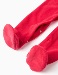 Pies cerrados del pijama con broches