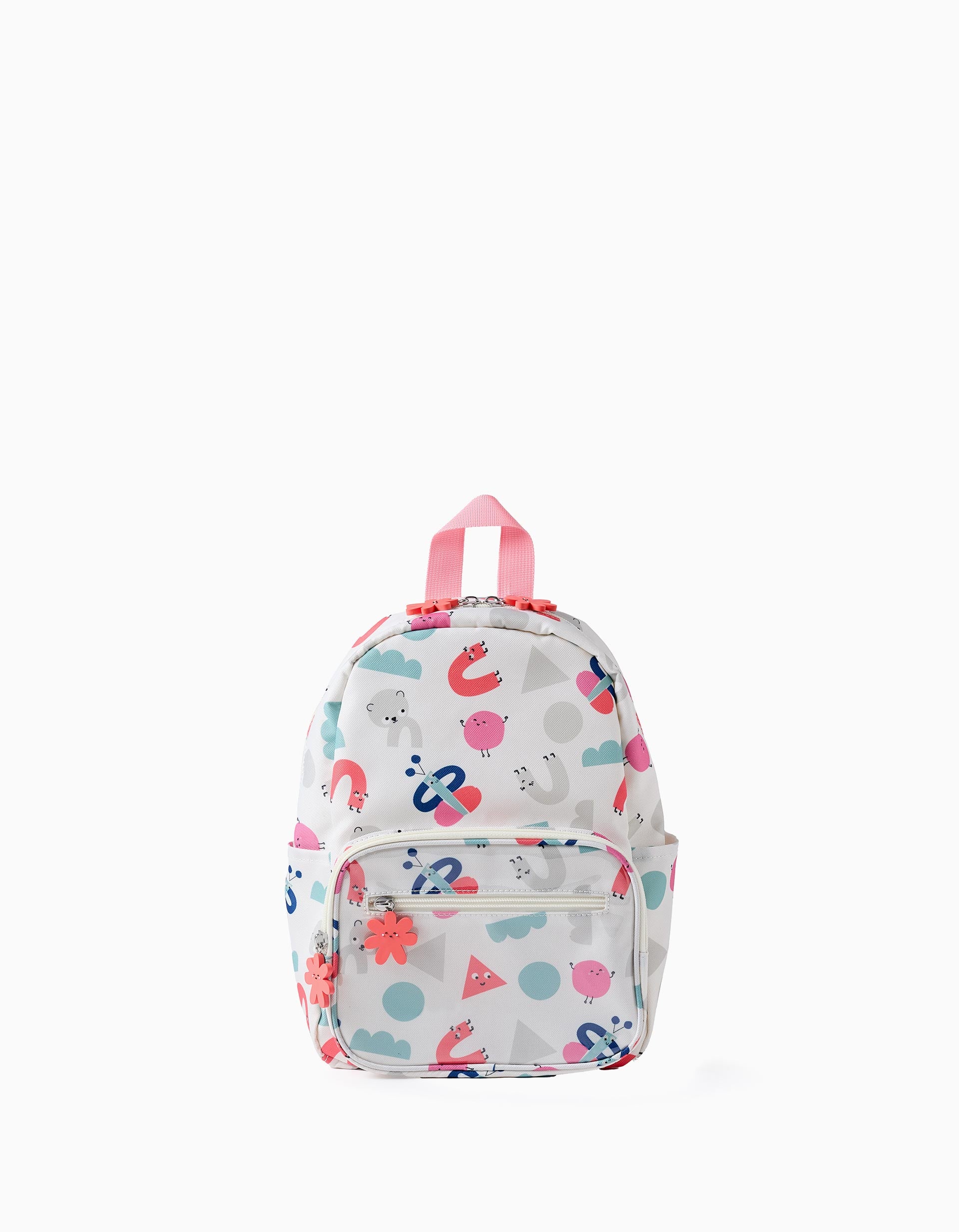 Mochila infantil Zippy estampado figuras geométricas