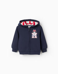 Saco bebé Minnie Mouse navy con capucha para bebé 6‑36M