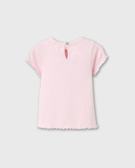 Blusa Bordado Flores Rosa Zippy Pink