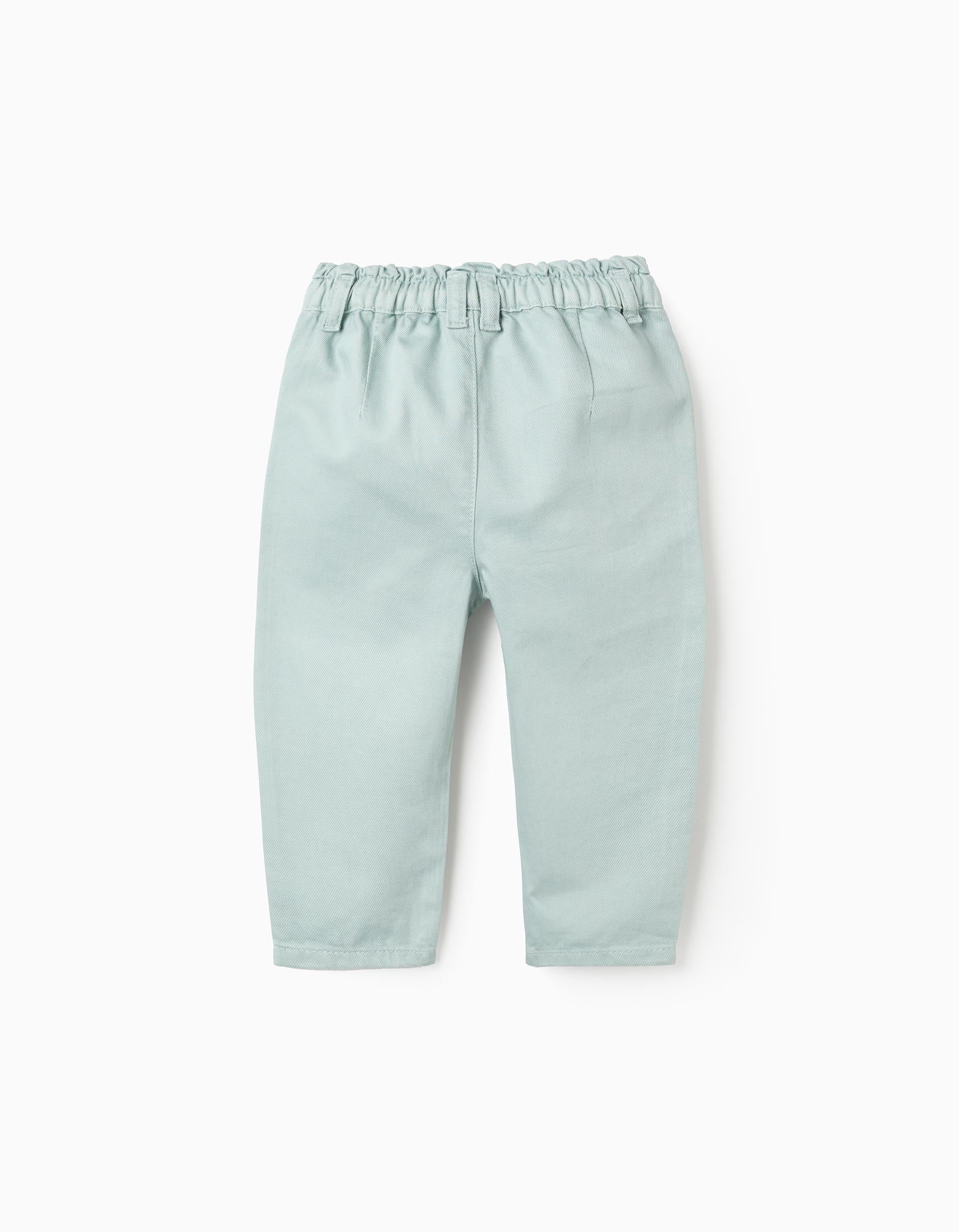 Pantalón Resortado Bebé Niña Verde Zippy ESTILO