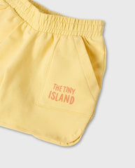 Short Island Amarillo Zippy Comodidad