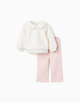 Conjunto Leggins Moños Rosa Zippy