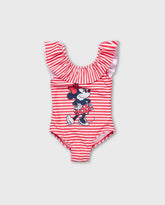 Vestido de Baño Rayas Minnie Zippy