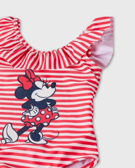 Vestido de Baño Rayas Minnie Zippy Detalle