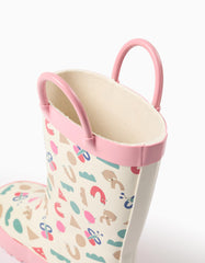 Vista lateral completa del estampado infantil