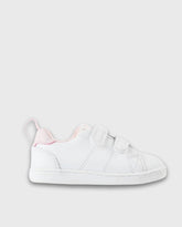 Tenis Velcro Combinado Rosa Zippy