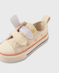 Tenis Velcro Girasoles Beige Zippy Velcro
