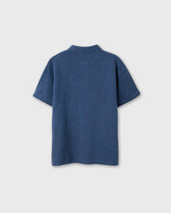 Camiseta Cuello Mao Azul Zippy Blue