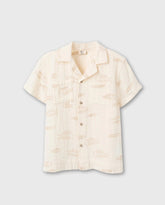 Camisa Bambula Estampado Beige Zippy