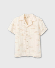 Camisa Bambula Estampado Beige Zippy