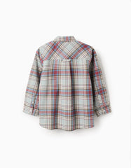 Camisa Manga Larga Cuadros Verde Zippy Estilo