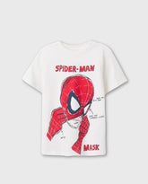 Camiseta Spider-Man Blanco Zippy