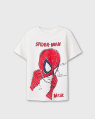 Camiseta Spider-Man Blanco Zippy