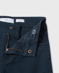 Pantalón Dril Azul Oscuro Zippy Navy