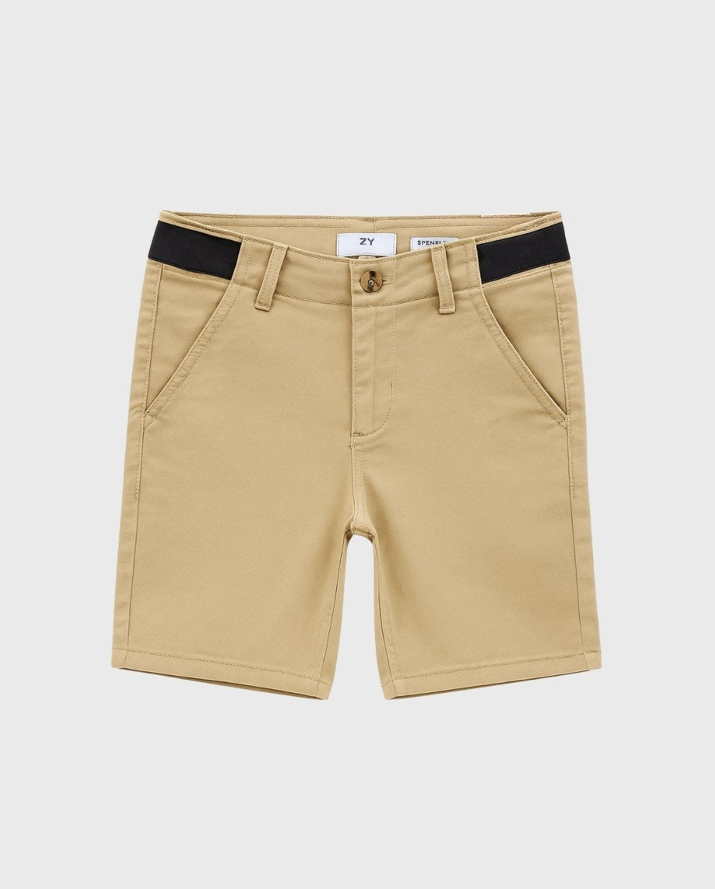 Bermuda Detalle Cintura Beige Zippy