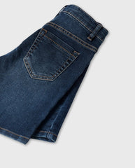 Bermuda Denim Azul Oscuro Zippy Blue