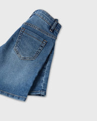 Bermuda Denim Azul Zippy Moda