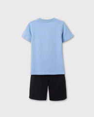 Conjunto Bermuda Batman Azul Zippy Comic