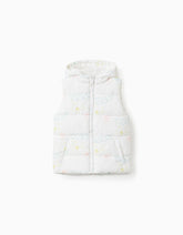 Chaleco Impermeable Blanco Zippy