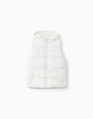 Chaleco Impermeable Blanco Zippy