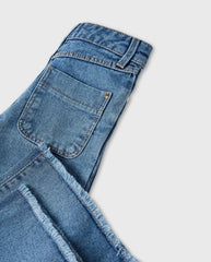 Jean Acampanado Deshilachados Zippy Detalle