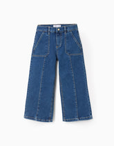 Pantalón Cargo Denim Oscuro Zippy