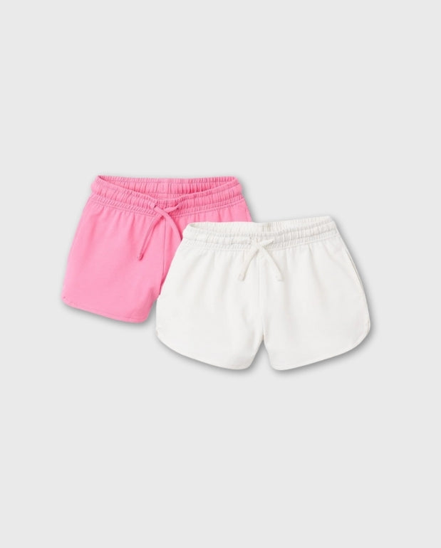 Set 2 Short Resorte Rosa Zippy