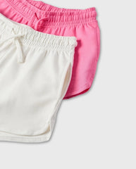 Set 2 Short Resorte Rosa Zippy Colores