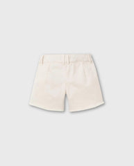 Short Flores Bordado Beige Zippy Moda