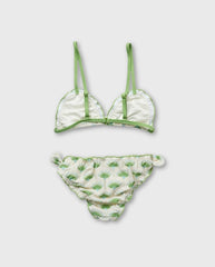 Vestido de Baño Volantes Verde Zippy Verano