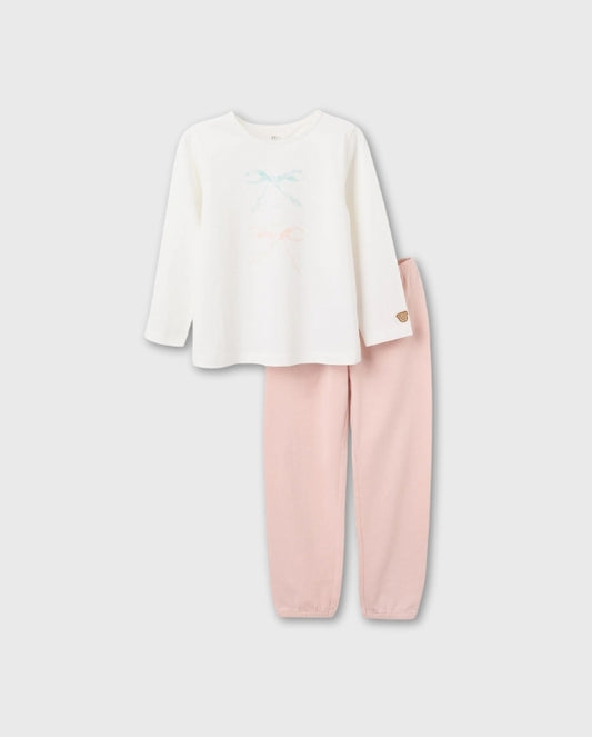 Set 2 Pijamas Estampado Rosa Zippy