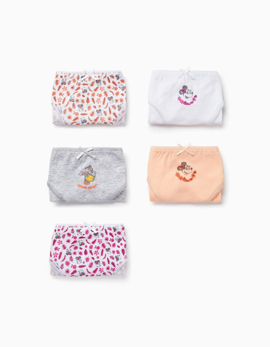 Set x5 Interiores Estampado Minnie