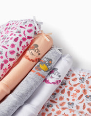 Set x5 Interiores Estampado Minnie