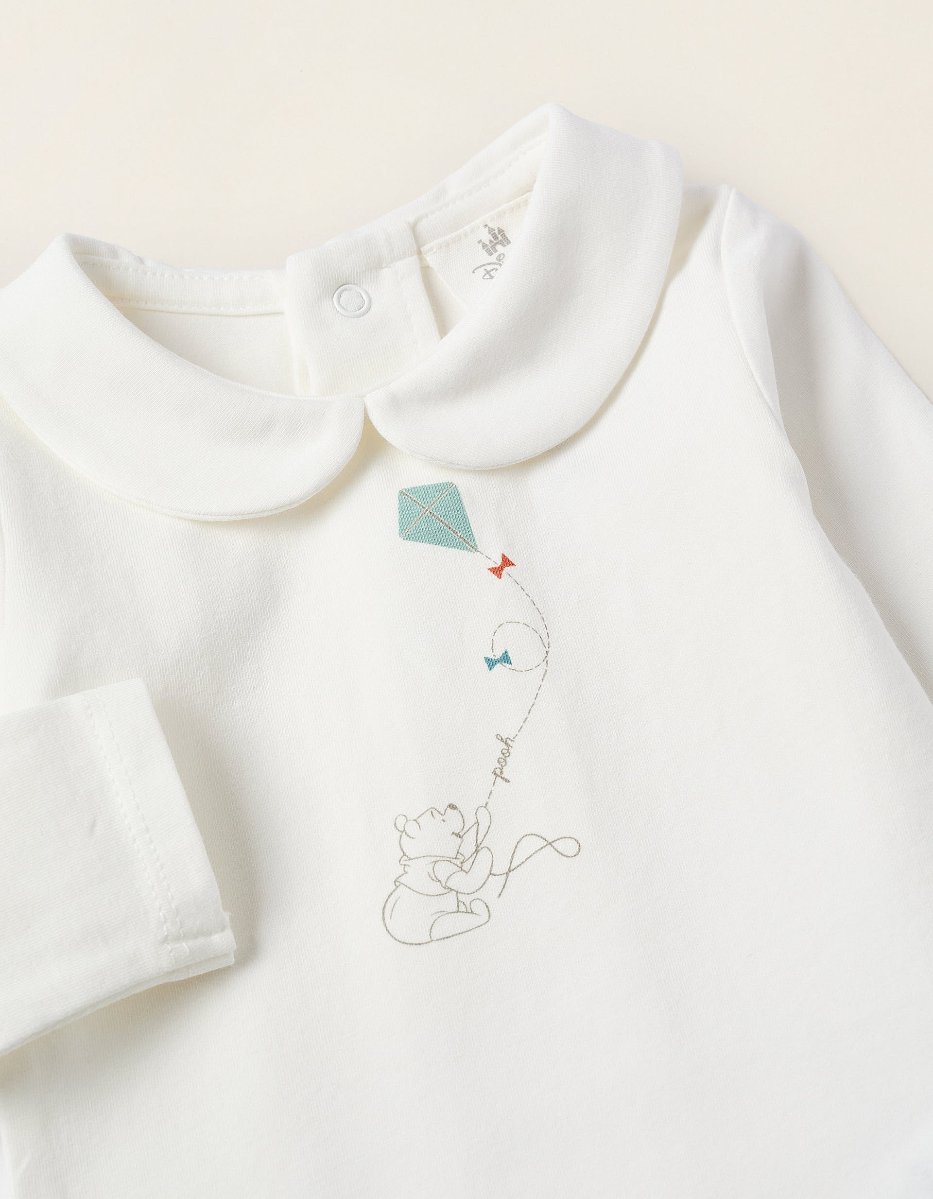 Body Manga Larga Winnie Pooh Unisex Zippy modelo