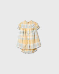 Vestido Cuadros Amarillo Zippy Picnic
