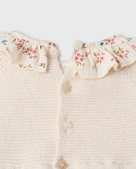 Body Combinado Flores Beige Zippy Detalles