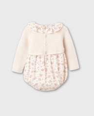 Body Combinado Flores Beige Zippy