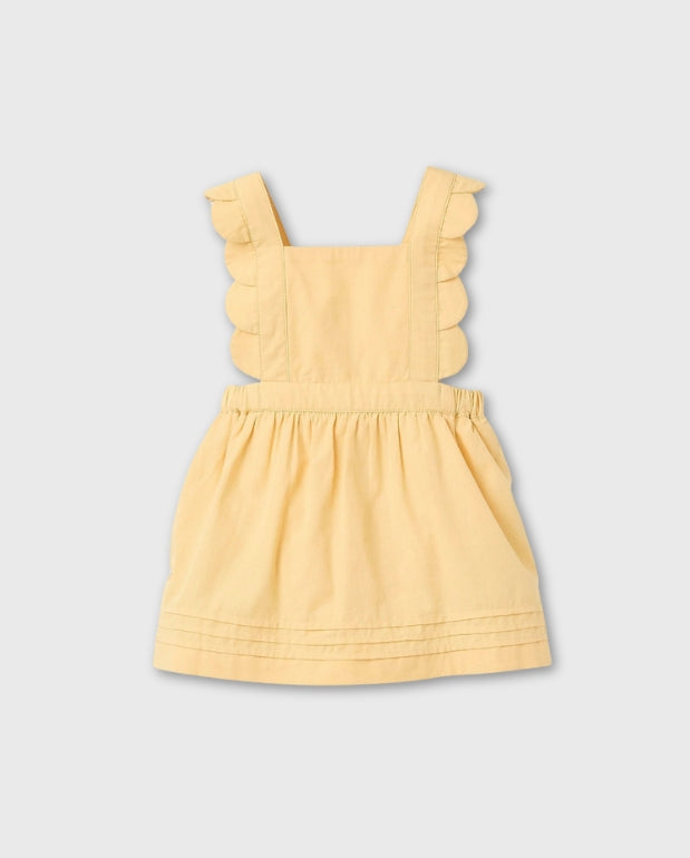 Vestido Con Panty Amarillo Zippy