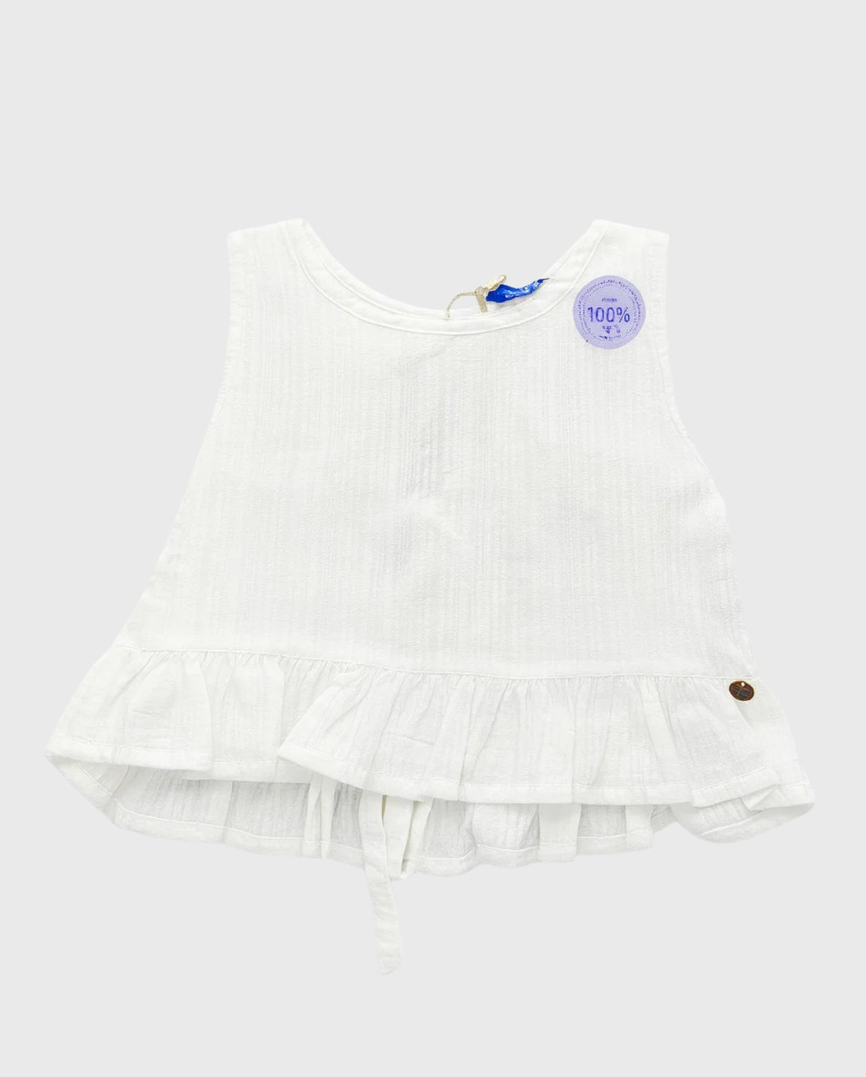 Blusa Detalle Espalda Blanco