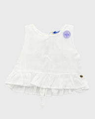 Blusa Detalle Espalda Blanco