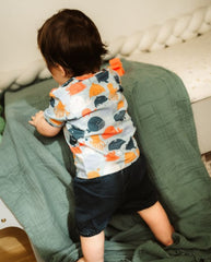 Conjunto Bermuda Animales del Mar Boboli estilo